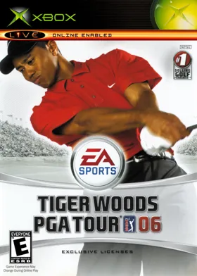 Tiger Woods PGA Tour 06 (USA) box cover front